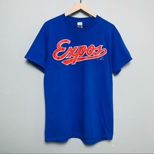 Vintage 1999 Montreal Expos Baseball Tee